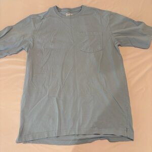 Duluth Trading Co Light Blue Short Sleeve Tee